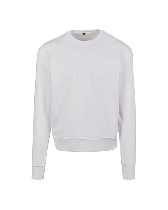 BUILD YOUR BRAND Premium Oversize Crewneck Sweatshirt Sweatshirt personalisierbar