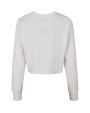 Sweat-shirt personnalisable BUILD YOUR BRAND Ladies´ Terry Cropped Crew