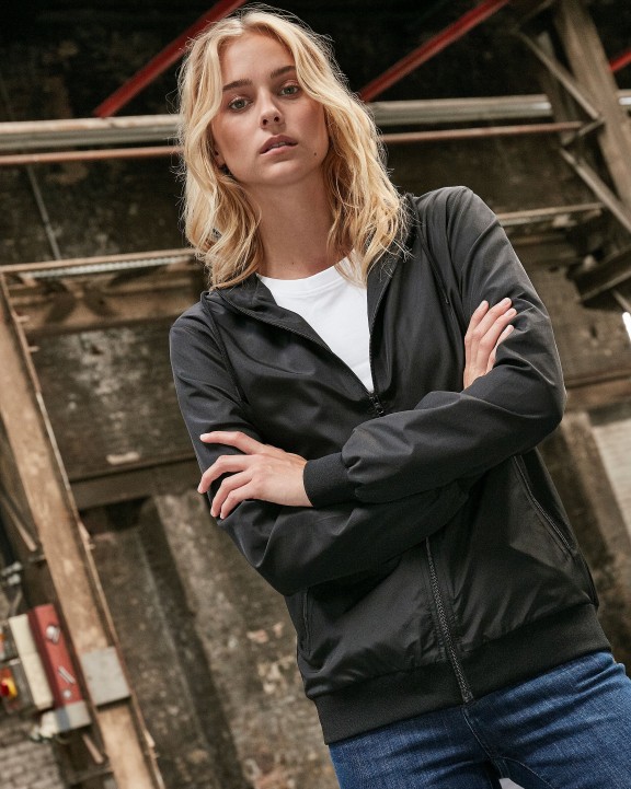 Veste personnalisable BUILD YOUR BRAND LADIES RECYCLED WINDRUNNER