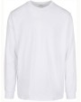 T-shirt personnalisable BUILD YOUR BRAND Organic Long Sleeve With Cuffrib