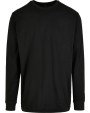 BUILD YOUR BRAND Organic Long Sleeve With Cuffrib T-Shirt personalisierbar