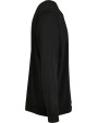 BUILD YOUR BRAND Organic Long Sleeve With Cuffrib T-Shirt personalisierbar