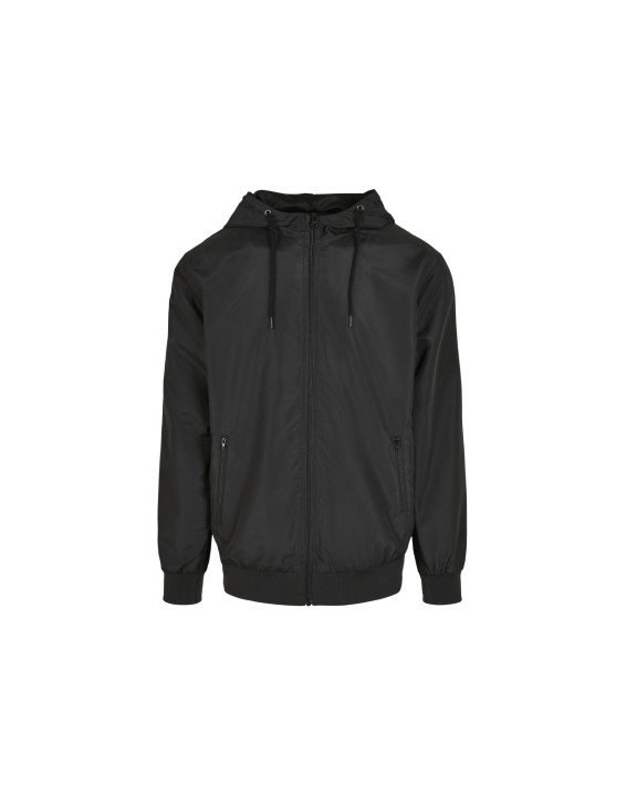 BUILD YOUR BRAND RECYCLED WINDRUNNER Jacke personalisierbar