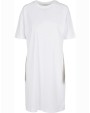 Robe personnalisable BUILD YOUR BRAND Ladies´ Organic Oversized Slit Tee Dress