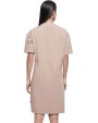 Robe personnalisable BUILD YOUR BRAND Ladies´ Organic Oversized Slit Tee Dress