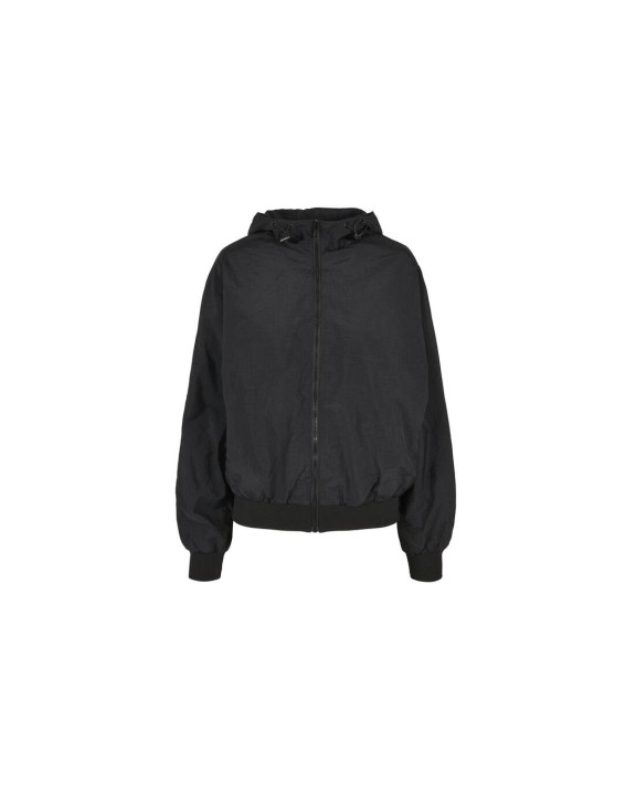 Veste personnalisable BUILD YOUR BRAND Ladies´ Crinkle Batwing Jacket