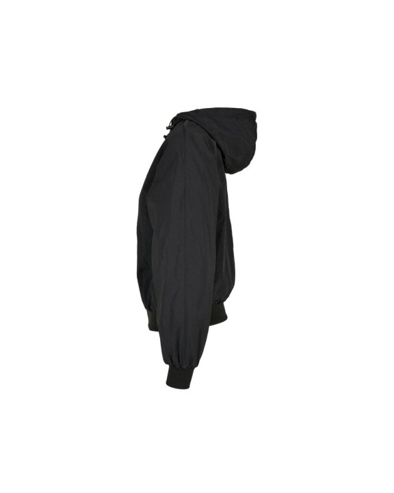 BUILD YOUR BRAND Ladies´ Crinkle Batwing Jacket Jacke personalisierbar