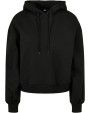 BUILD YOUR BRAND Ladies´ Organic Oversized Hoody Sweatshirt personalisierbar
