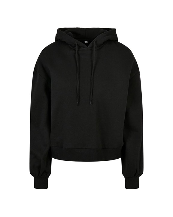 BUILD YOUR BRAND Ladies´ Organic Oversized Hoody Sweatshirt personalisierbar