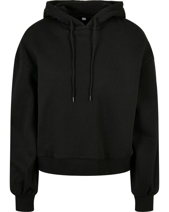 BUILD YOUR BRAND Ladies´ Organic Oversized Hoody Sweatshirt personalisierbar