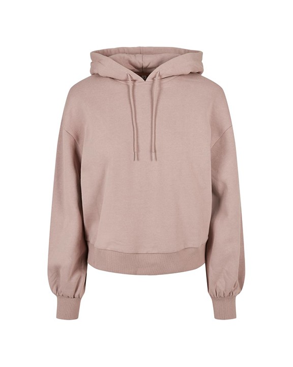 BUILD YOUR BRAND Ladies´ Organic Oversized Hoody Sweatshirt personalisierbar