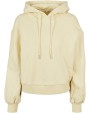 BUILD YOUR BRAND Ladies´ Organic Oversized Hoody Sweatshirt personalisierbar