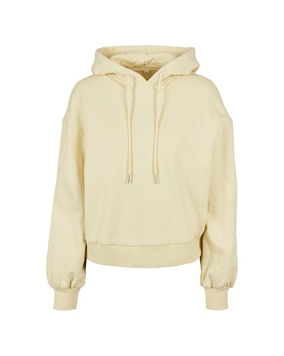 BUILD YOUR BRAND Ladies´ Organic Oversized Hoody Sweatshirt personalisierbar