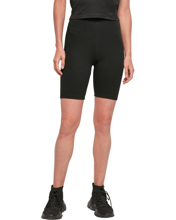 Pantalon personnalisable BUILD YOUR BRAND Ladies´ High Waist Cycle Shorts