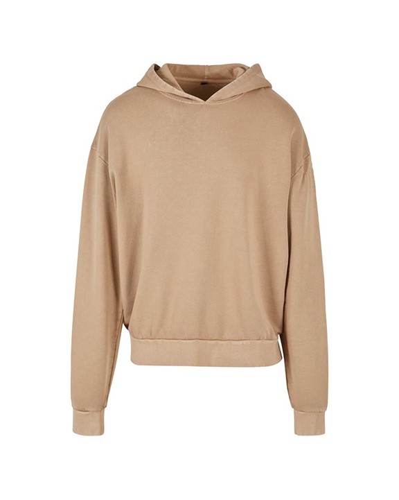 Sweat-shirt personnalisable BUILD YOUR BRAND ACID WASHED OVERSIZE HOODY