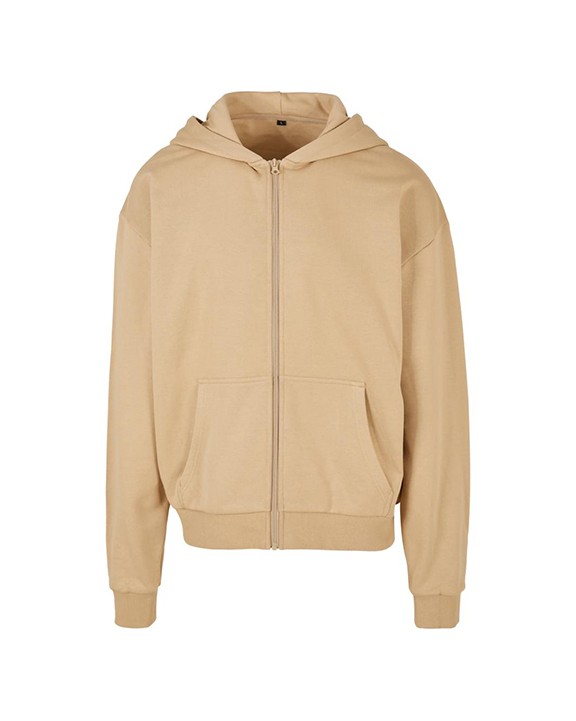 BUILD YOUR BRAND ULTRA HEAVY ZIP HOODY Sweatshirt personalisierbar