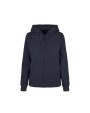 Sweater BUILD YOUR BRAND LADIES BASIC ZIP HOODY voor bedrukking &amp; borduring