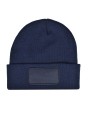 PRINTWEAR Knitted Hat With Patch Mütze, Schal & Handschuh personalisierbar