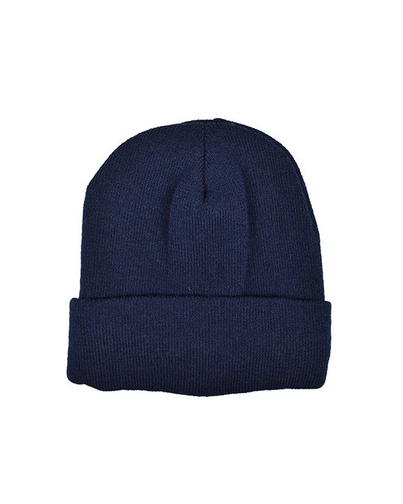 PRINTWEAR Knitted Hat With Fleece Mütze, Schal & Handschuh personalisierbar