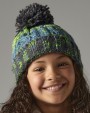 Bonnets personnalisable BEECHFIELD JUNIOR CORKSCREW POM POM BEANIE