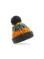 BEECHFIELD JUNIOR CORKSCREW POM POM BEANIE retro blues personnalisable