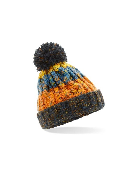 BEECHFIELD JUNIOR CORKSCREW POM POM BEANIE Mütze, Schal & Handschuh personalisierbar