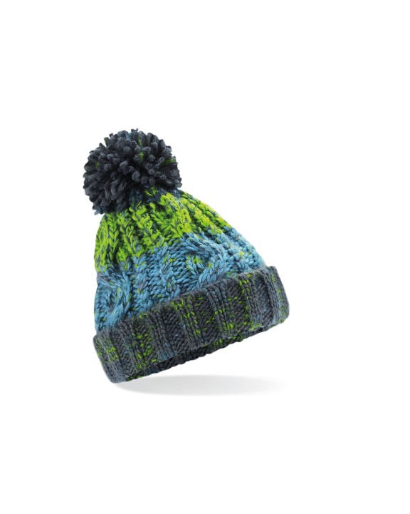 BEECHFIELD JUNIOR CORKSCREW POM POM BEANIE Mütze, Schal & Handschuh personalisierbar