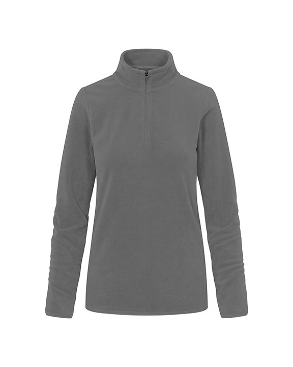 PROMODORO Women´s Recycled Fleece Troyer Polar Fleece personalisierbar