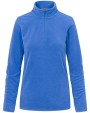 PROMODORO Women´s Recycled Fleece Troyer Polar Fleece personalisierbar