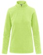PROMODORO Women´s Recycled Fleece Troyer Polar Fleece personalisierbar