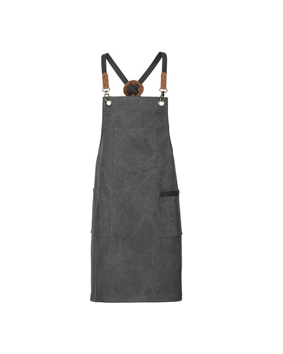 EXNER Bib Apron Canvas Schürze personalisierbar