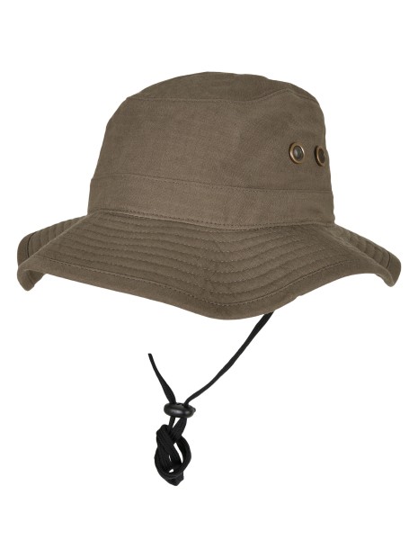 FLEXFIT Chapeau Angler Dark Olive personnalisable