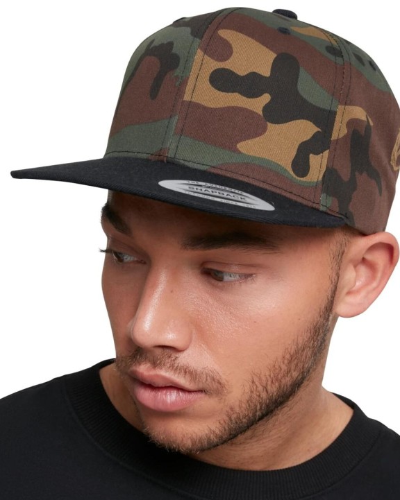 FLEXFIT CLASSIC SNAPBACK 2-TONE CAMO Kappe personalisierbar