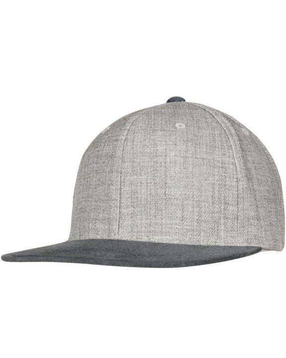 FLEXFIT Melange Velour Snapback Kappe personalisierbar