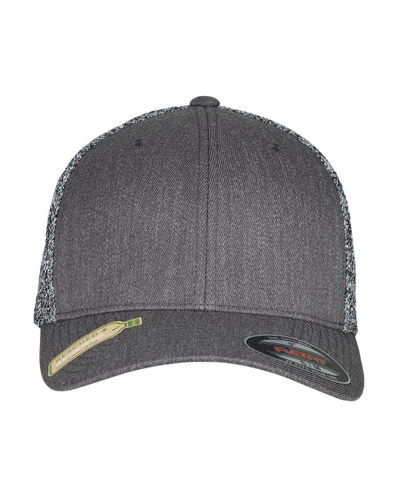 FLEXFIT Flexfit Trucker Melange Mesh Kappe personalisierbar