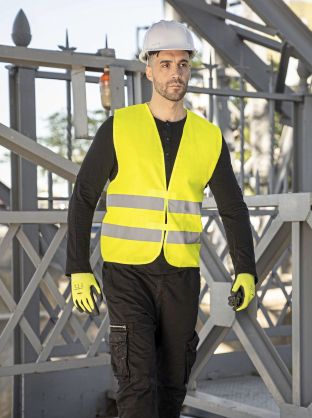Basic Safety Vest For Print Karlsruhe