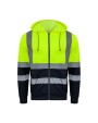 KORNTEX Hi-Vis Zipper Hoody Galway Jacke personalisierbar