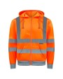 KORNTEX Hi-Vis Zipper Hoody Galway Jacke personalisierbar