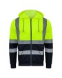 KORNTEX Hi-Vis Zipper Hoody Galway Jacke personalisierbar