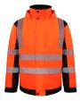 KORNTEX Premium Hi-Vis Broken Reflex Softshell Jacket Copenhagen Jacke personalisierbar