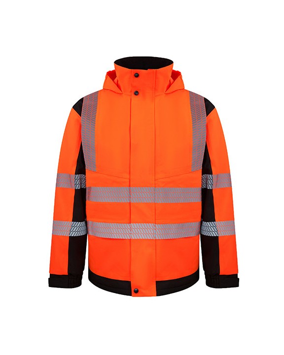 KORNTEX Premium Hi-Vis Broken Reflex Softshell Jacket Copenhagen Jacke personalisierbar