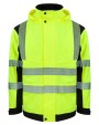 KORNTEX Premium Hi-Vis Broken Reflex Softshell Jacket Copenhagen Jacke personalisierbar