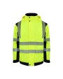 KORNTEX Premium Hi-Vis Broken Reflex Softshell Jacket Copenhagen Jacke personalisierbar