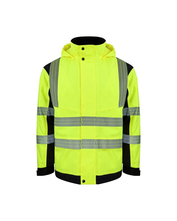 KORNTEX Premium Hi-Vis Broken Reflex Softshell Jacket Copenhagen Jacke personalisierbar