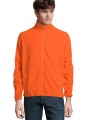 Vestes à personnaliser SOL'S Men´s Factor Zipped Fleece Jacket orange