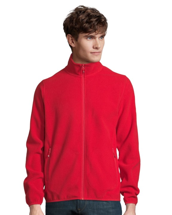 SOL'S Men´s Factor Zipped Fleece Jacket Jacke personalisierbar