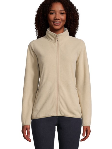 Vestes à personnaliser SOL'S Women´s Factor Zipped Fleece Jacket corde