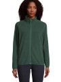 Vestes à personnaliser SOL'S Women´s Factor Zipped Fleece Jacket forest green