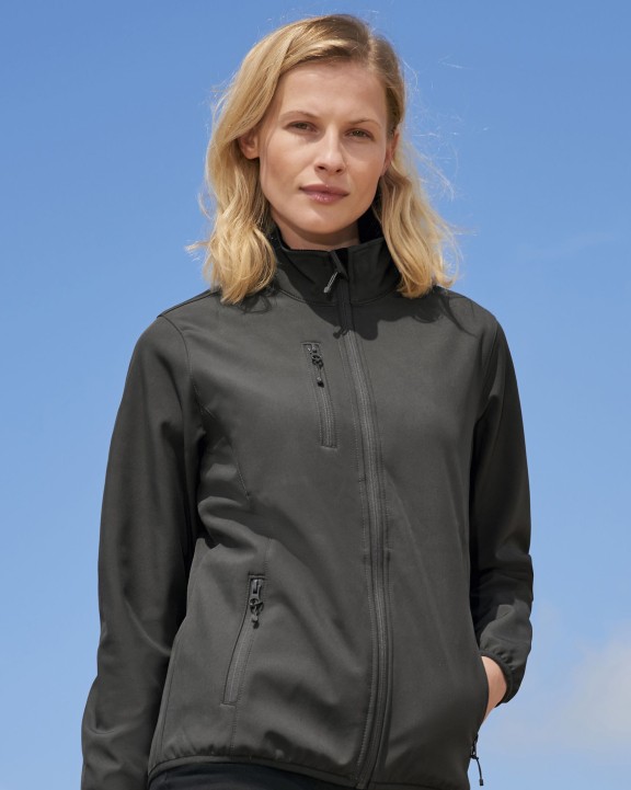 SOL'S Women´s Falcon Zipped Softshell Jacket Jacke personalisierbar