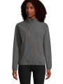 Vestes à personnaliser SOL'S Women´s Falcon Zipped Softshell Jacket anthracite